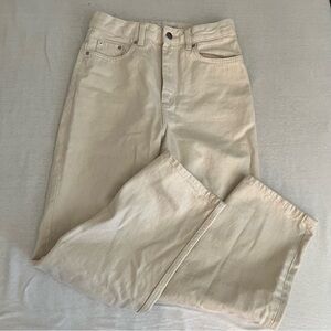& Other Stories Cream Jeans